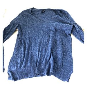 Thin blue knit sweater, perfect condition